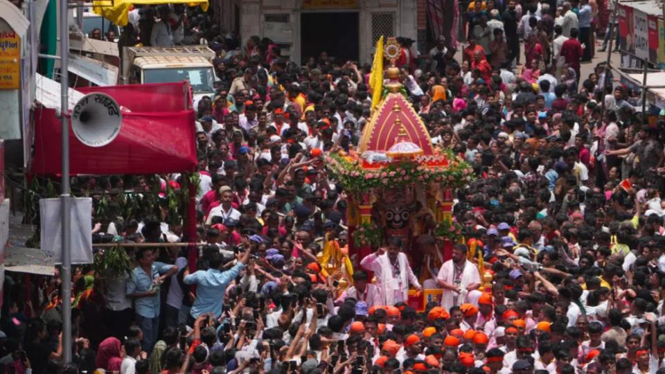 Stampede Scare at Puri Rath Yatra, 120 Devotees Hospitalised