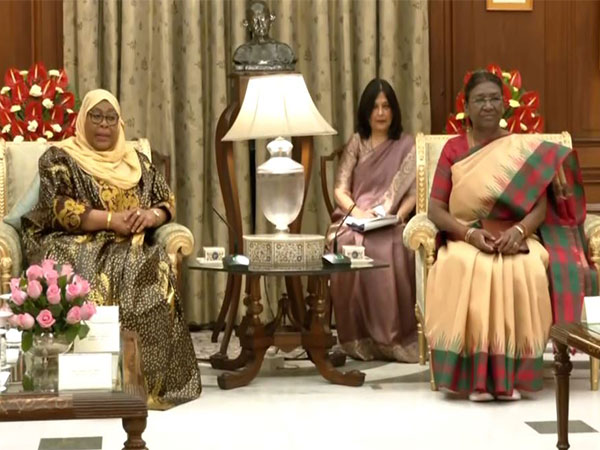 presidentmurmureceiveshertanzaniancounterpartdrsamiasuluhuhassanatrashtrapatibhavan
