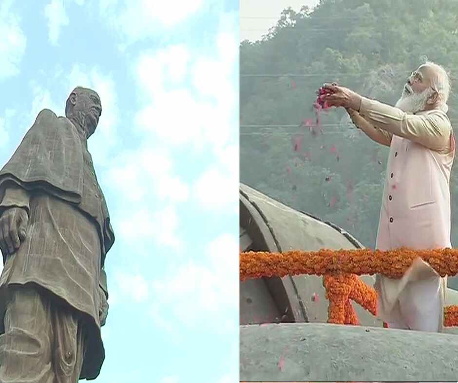 pmmodipaystributetosardarpatelatstatueofunity