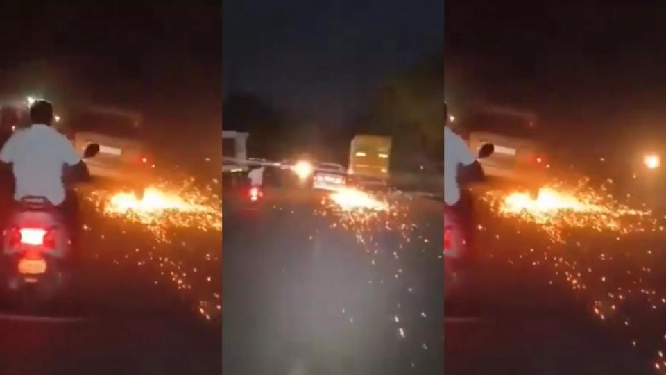 Ganja-High Youths Create Havoc on Tamil Nadu Highway