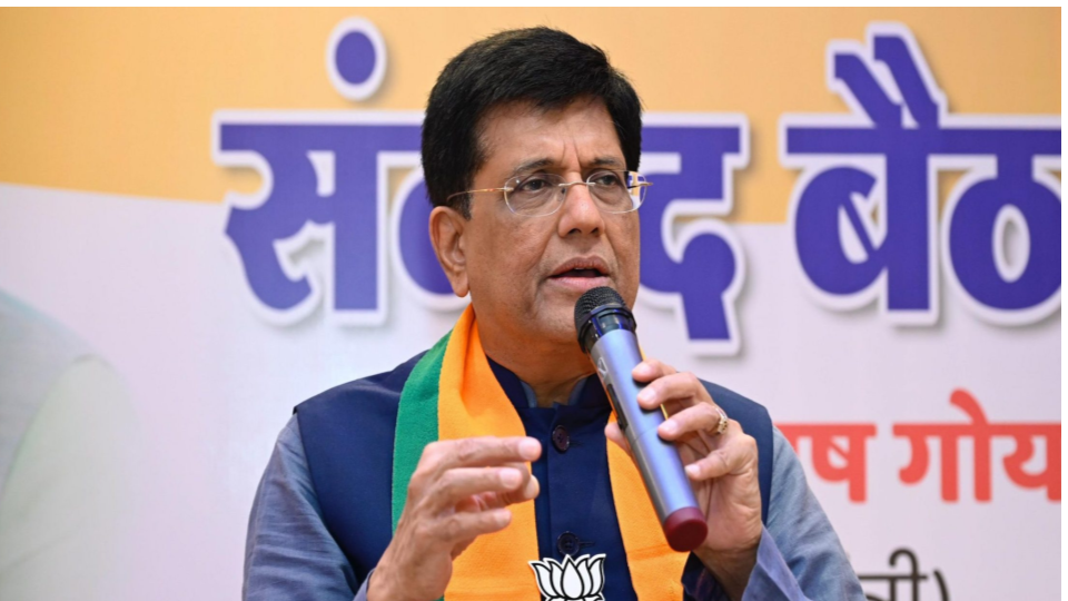 Piyush Goyal files nomination from Mumbai North LS seat