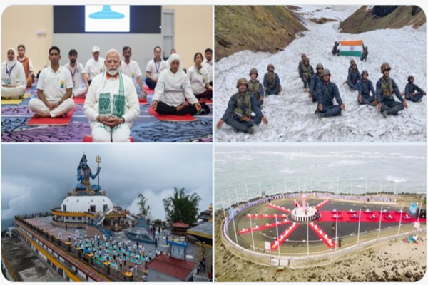 yogabecomeaunifyingforcebringingtogetherpeopleacrossculturesandbackgrounds:pmmodi