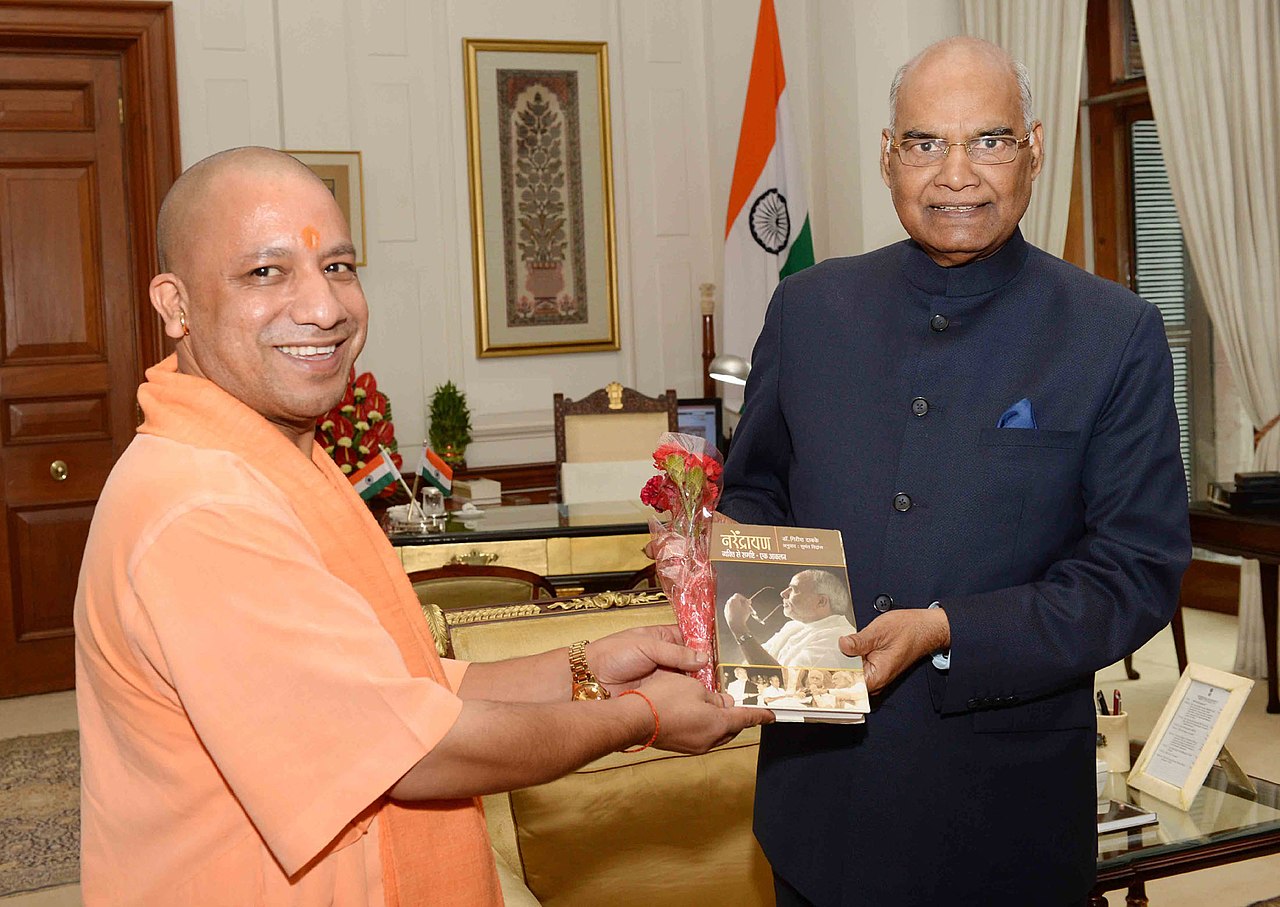 adityanathcallsonpresidentramnathkovind