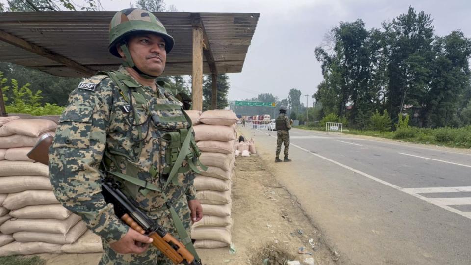 Jammu and Kashmir Army Recovers AK Rifles, Grenade in Keran