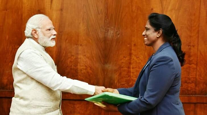ptushaamongfournominatedtorajyasabhapmmodicongratulatesthenominees