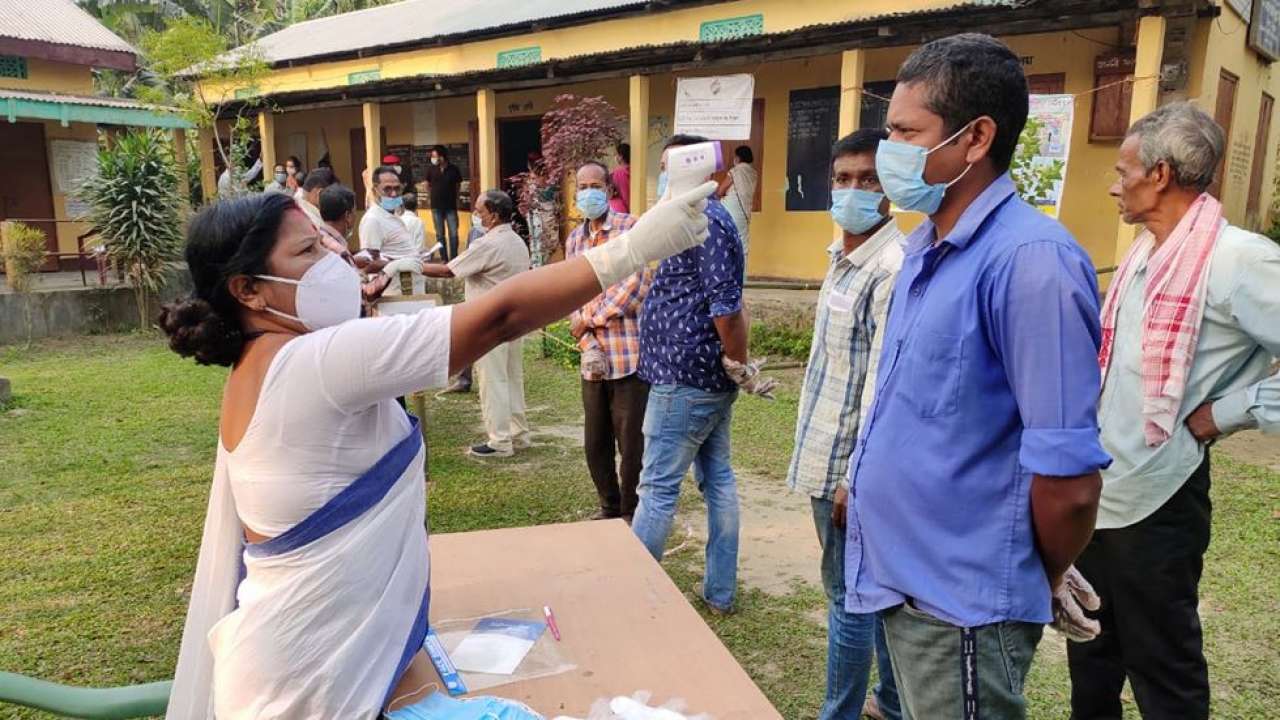 pollingbeginsforfirstphaseofassemblyelectionsinassamandwestbengal