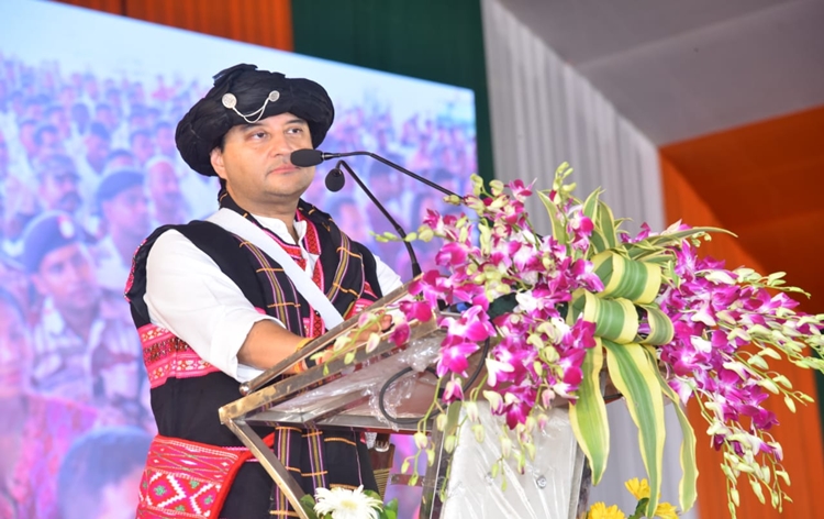 jyotiradityascindiainauguratesnewterminalbuildingattezuairportinarunachalpradesh