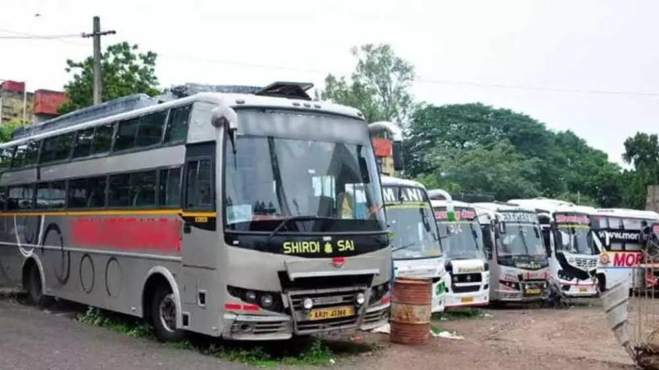Transport Minister Ramprasad ordered strict inspections against private buses in AP