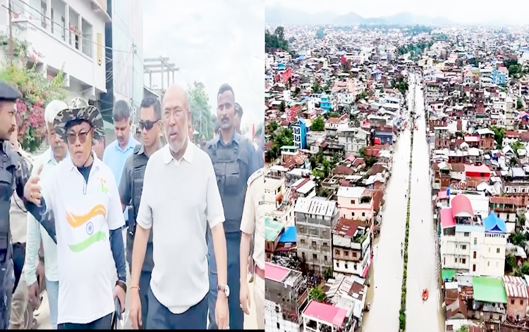 manipurcmnbirensinghvisitsfloodaffectedareasinimphal