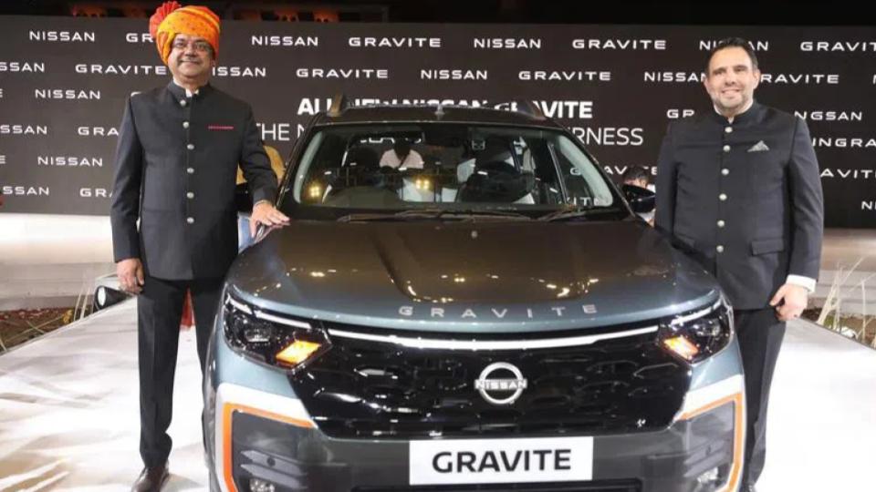 Nissan Motor India Launches Gravite 7-seater MPV In India