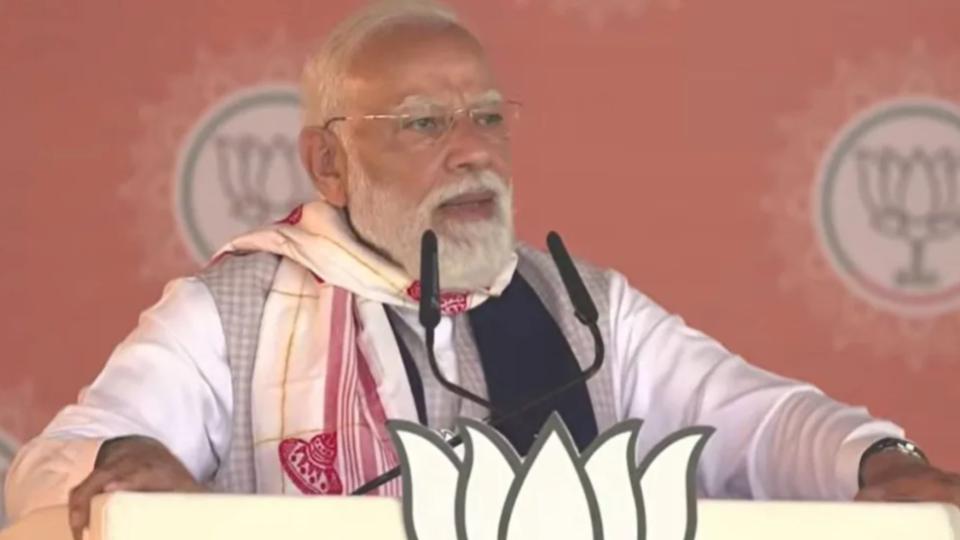 PM Narendra Modi Urges Assam to Vote BJP for Self-Reliant Future