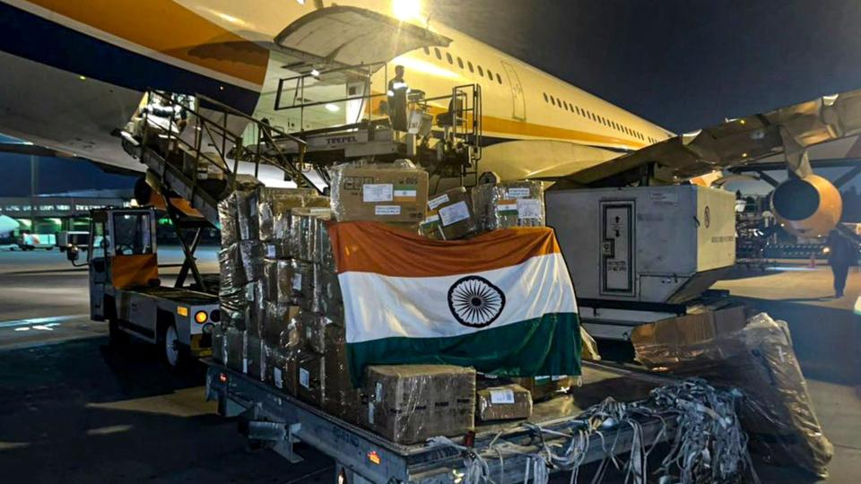 India delivers 21 tonnes of relief materials to quake-hit Afghanistan