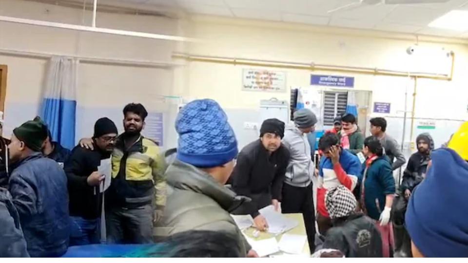 Two locomotive trains collided inside a tunnel in Uttarakhand, 60 injured