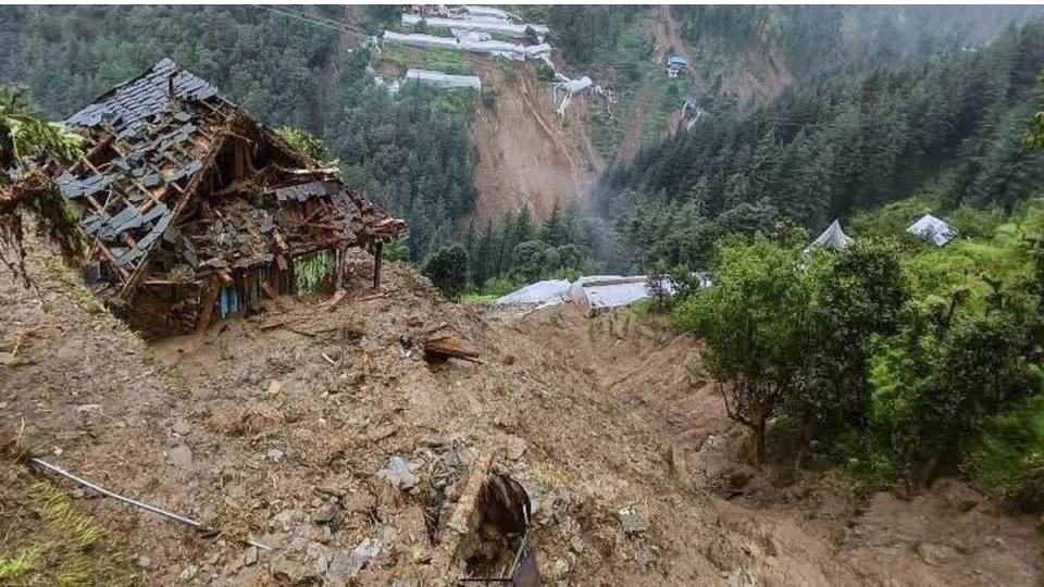 Govt buildings, bridges washed away by flash floods in Himachal