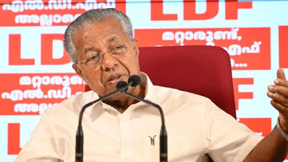 Vijayan Demands Withdrawal of Cases Against NEET Protesters in Kerala