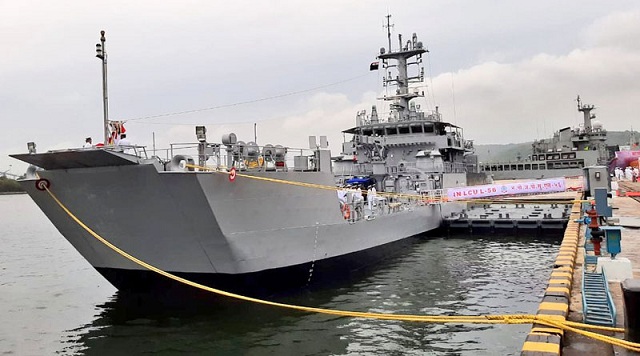 inlcul56shipcommissionedintoindiannavy