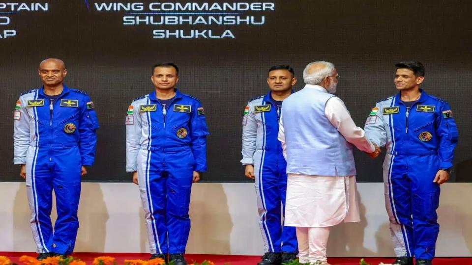PM Modi announces names of Gaganyaan astronauts in Kerala