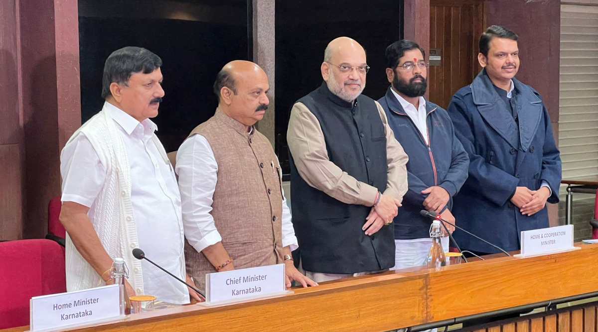 homeministeramitshahmeetskarnatakamaharashtracmssayspaneltoresolveborderissuebetweenbothstates