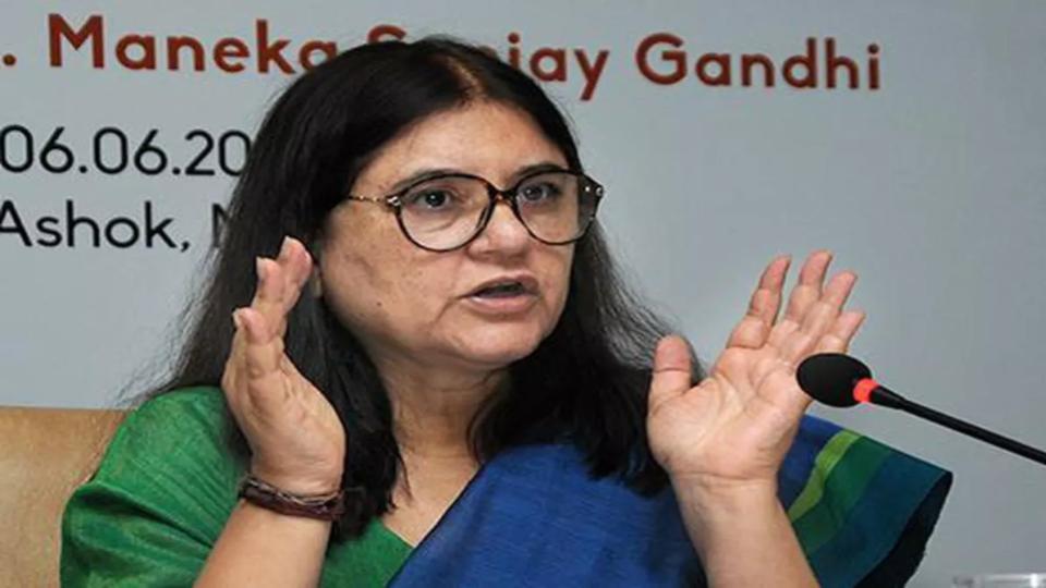 Maneka Gandhi files nomination from Sultanpur Lok Sabha seat