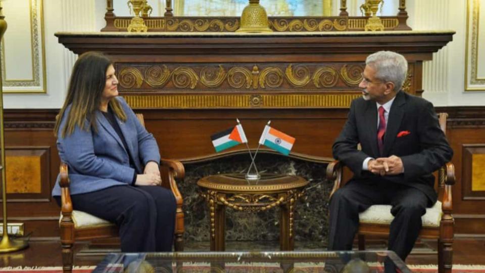 Jaishankar, Palestinian counterpart discuss Gaza peace plan