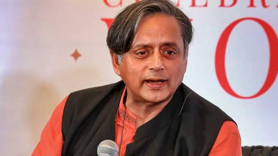 Tharoor Briefly Trapped in Hotel Lift, Rescued by Fire Personnel in Kerala