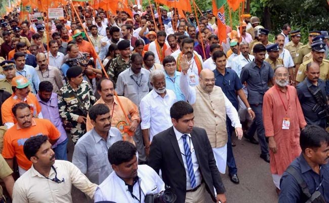 bjpchiefamitshahtojoinjanarakshayatrainthiruvanthapuram