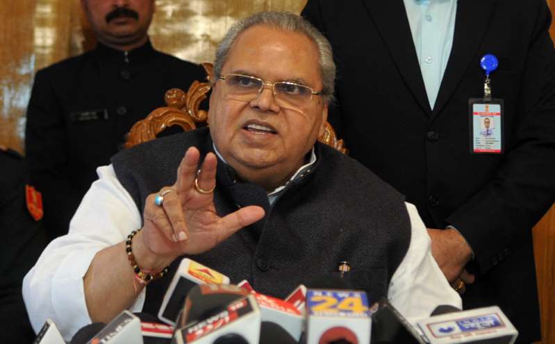 kashmirpeacefulnociviliandeaths;willsoonannounce50000jobs:satyapalmalik