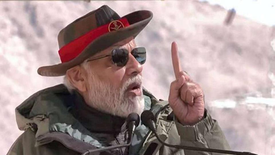 pmmoditomark25thanniversaryofkargilvijaydiwasinladakh