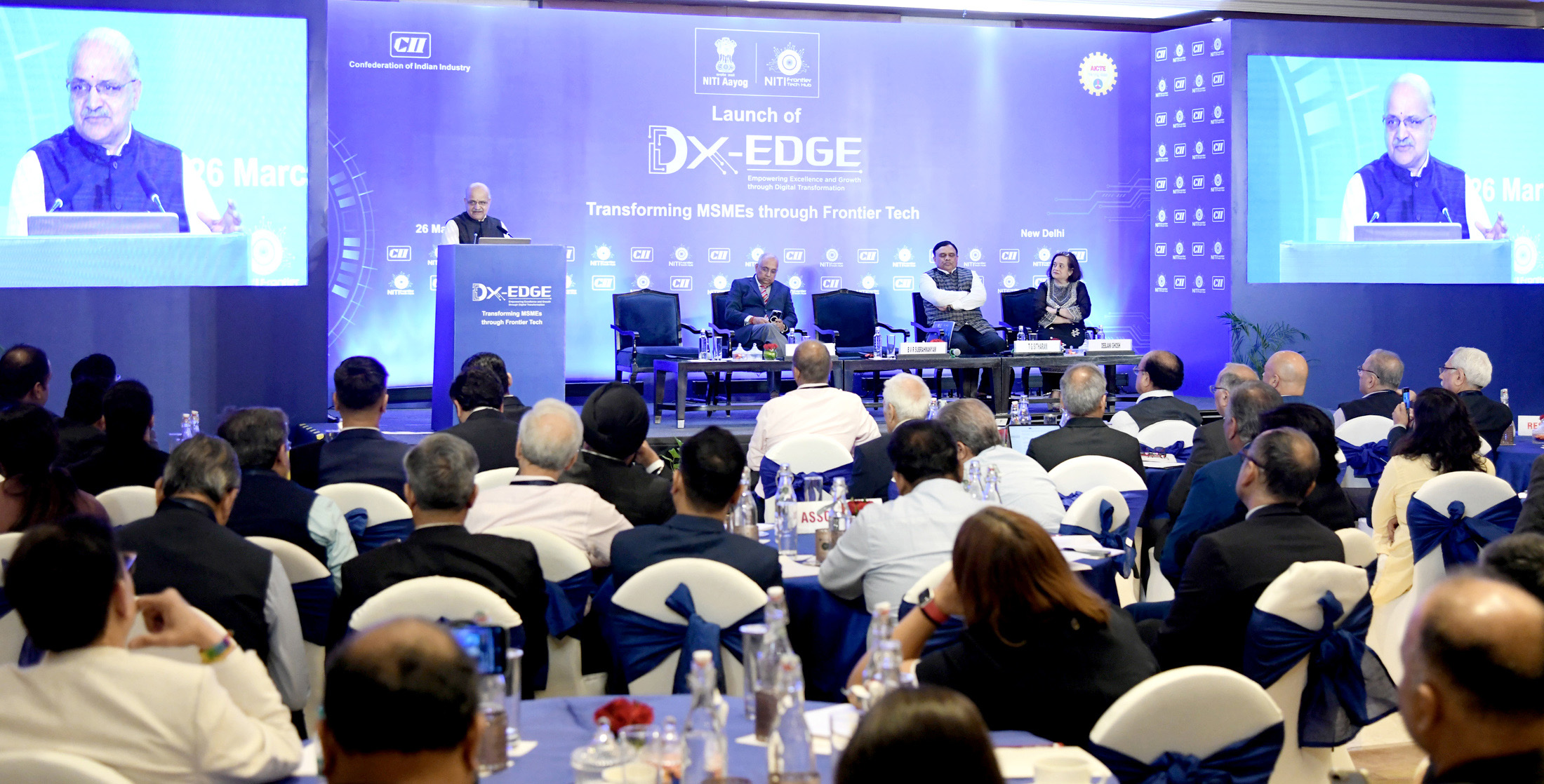 nitiaayogceobvrsubrahmanyamlaunchesdxedgeempoweringexcellenceandgrowththroughdigitaltransformation