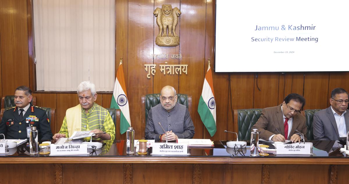 unionministeramitshahchairssecurityreviewmeetingonjk