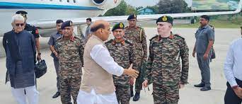 defenceministerreachesjammu;leavesforrajouri