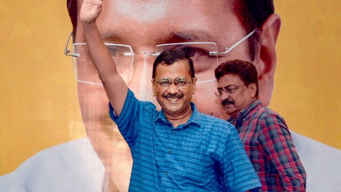 cmarvindkejriwalpromisesfreeelectricityjobsforallunemployedifaapcometopowerinassam
