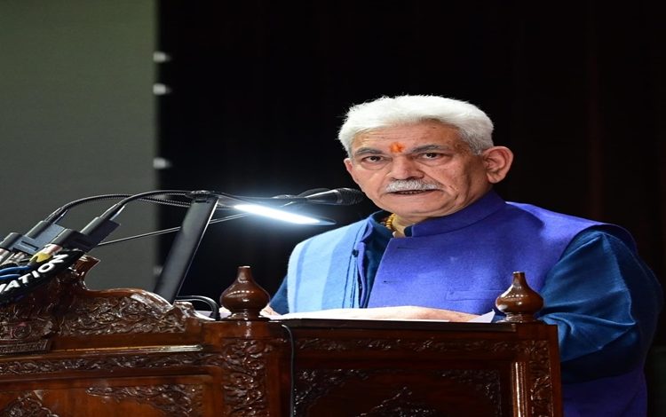 lgmanojsinhaaddressesjanjatiyagauravsaptahcelebrationatconventioncentreinjammu