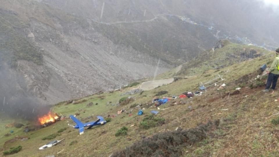 Helicopter With Six On Board Crashes in Uttarakhand