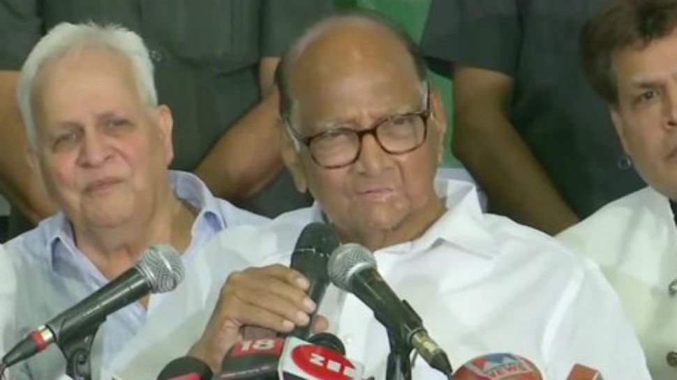 bjpandshivsenatoformgovernmentinmaharashtrasoonsayssharadpawar
