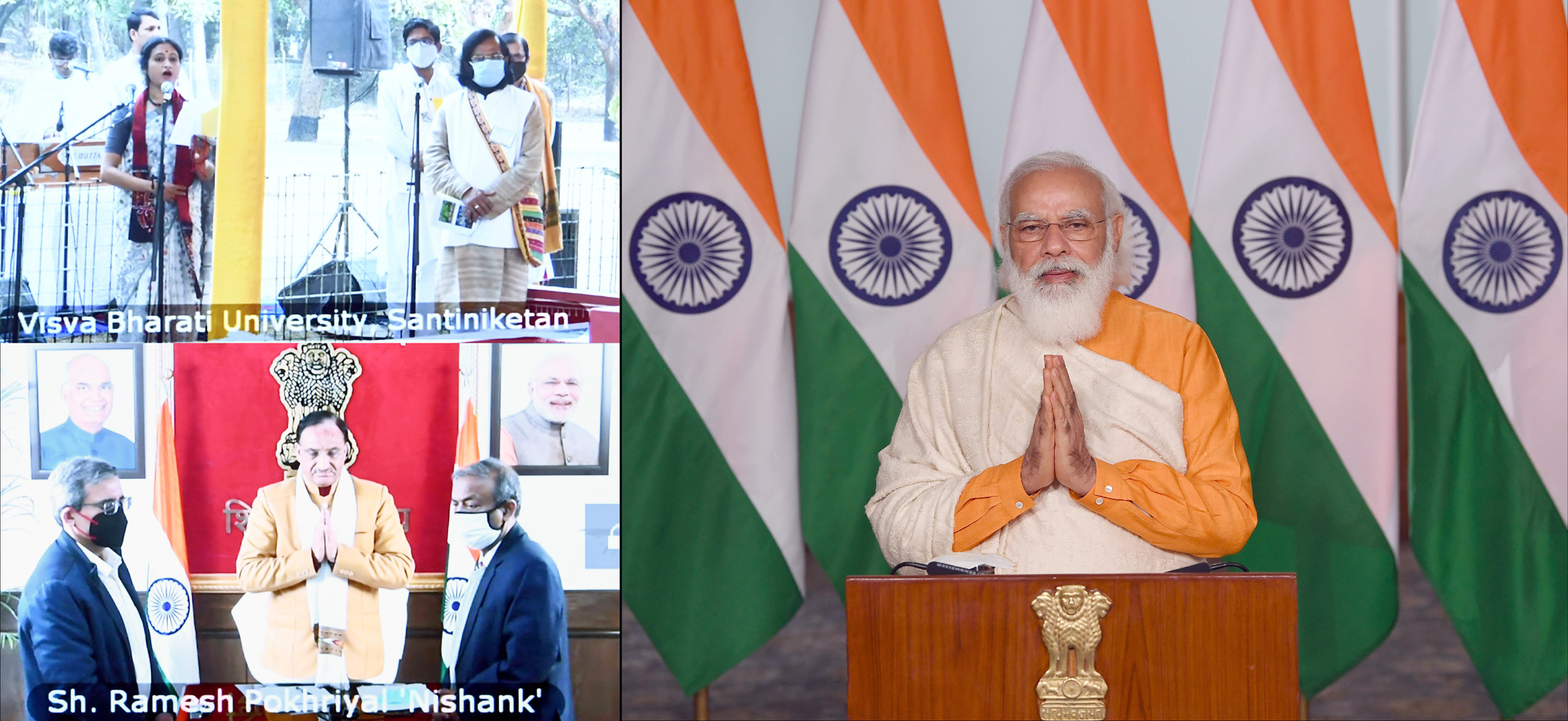 pmlaudedthevishwabharatiforstrivingforthewelfareofthepoor