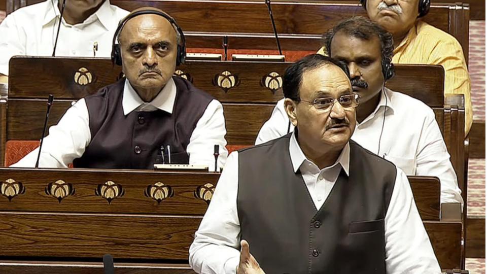 Congress did not give due respect to Vande Mataram, says Nadda