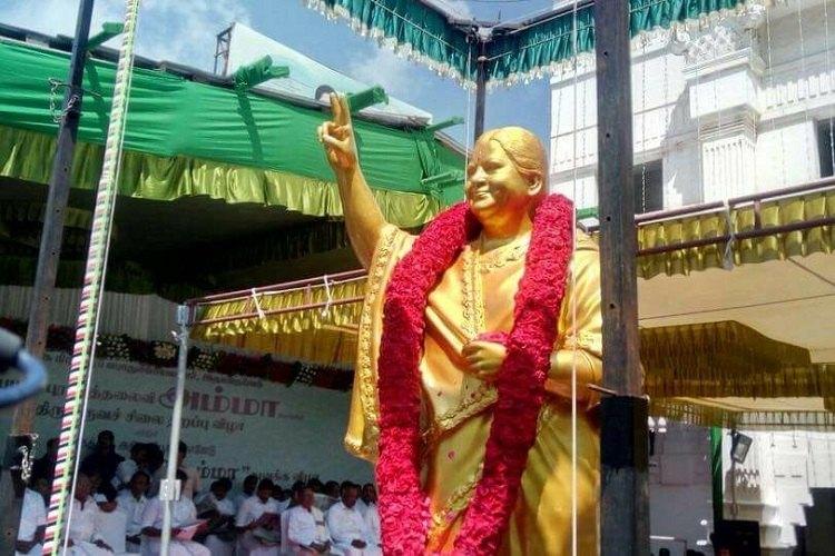 aiadmkunveilsjayalalithaasstatueonher70thbirthanniversary