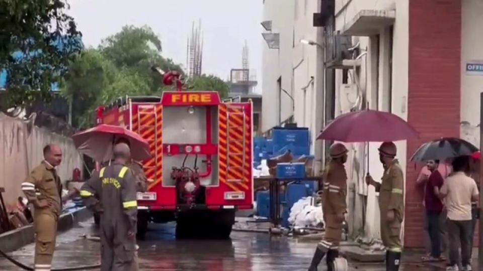 Massive Blaze at Noida Electronics Factory, Two Fire Fighters Killed