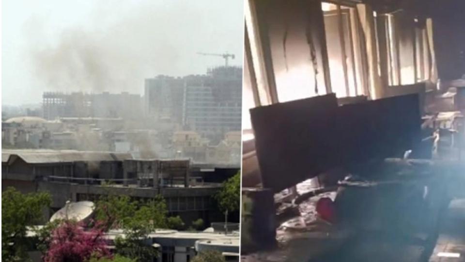 massivefirebreaksoutatisroitserverbuildinginahmedabadnocasualties