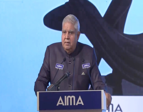 vicepresidentdhankharaddresses14thmanagingindiaawardsceremonyofaimainnewdelhi