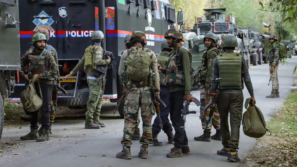 Two terrorists killed in gunfight with security forces in J&K