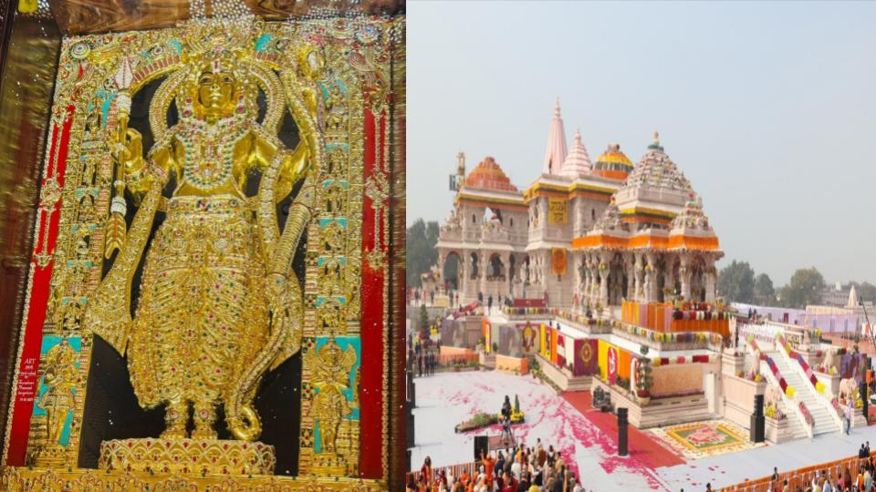 Devotee Donates gold-plated Ram idol Worth Rs 30 Crore To Ayodhya Temple