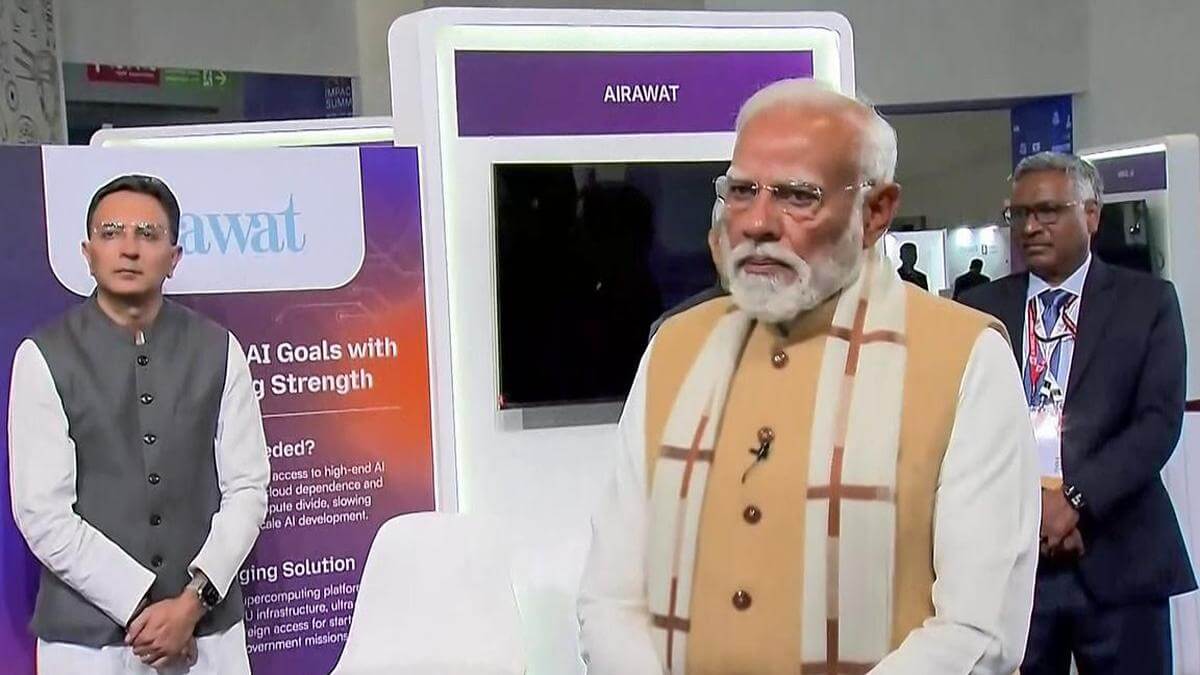 PM Modi inaugurates India AI summit, visits startup stalls on opening day