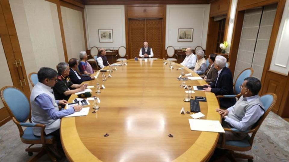 PM Modi Chairs Cabinet Committee On Security Meeting 