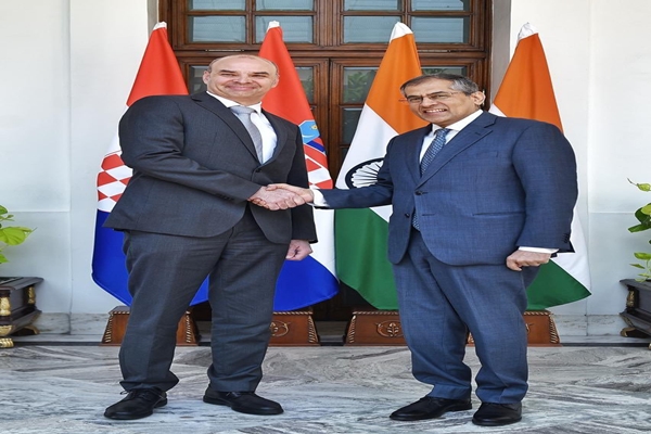 India And Croatia Conduct 11th Foreign Office Consultations In New Delhi