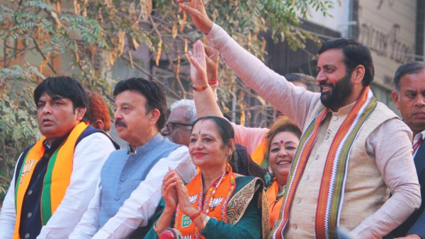 bjpsweepsharyanalocalbodieselectionsbywinning9of10mayoralposts