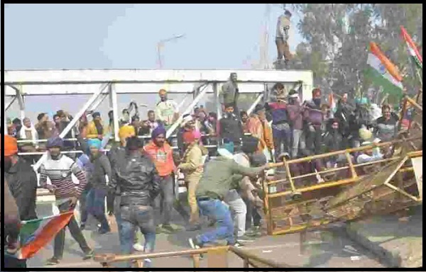 farmersprotest:internetissuspendedfor12hoursatprotestareaindelhiasfarmersrallyturnedviolent