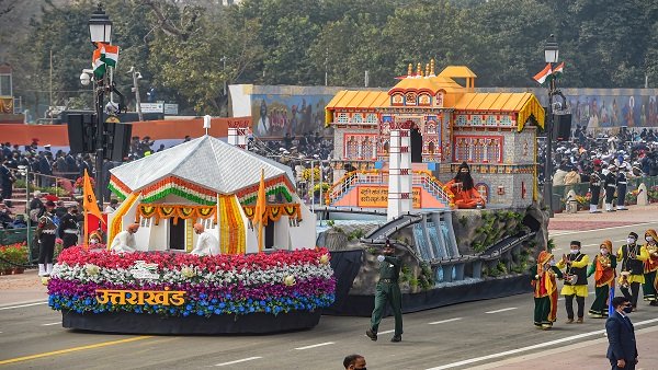 Uttarakhand selected as best state tableau of Republic Day parade