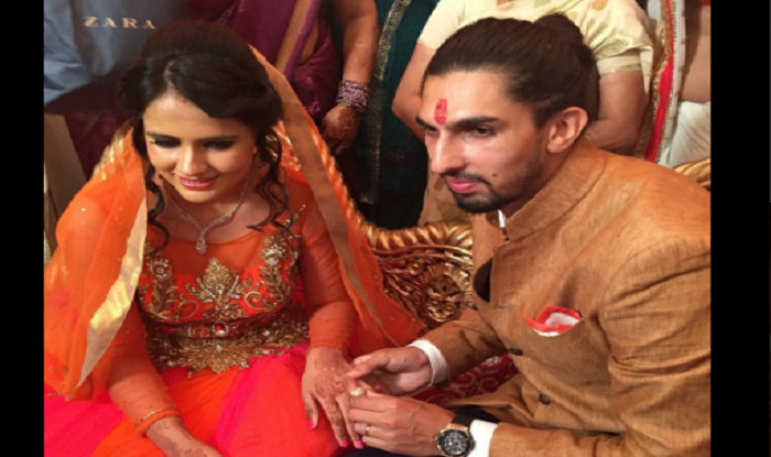 indiapacerishantsharmagetsengaged